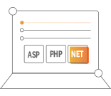 支持ASP、PHP、.Net等多種語(yǔ)言開(kāi)發(fā)